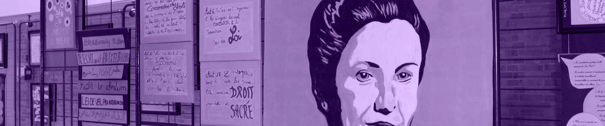 Bannière Droit des Femmes